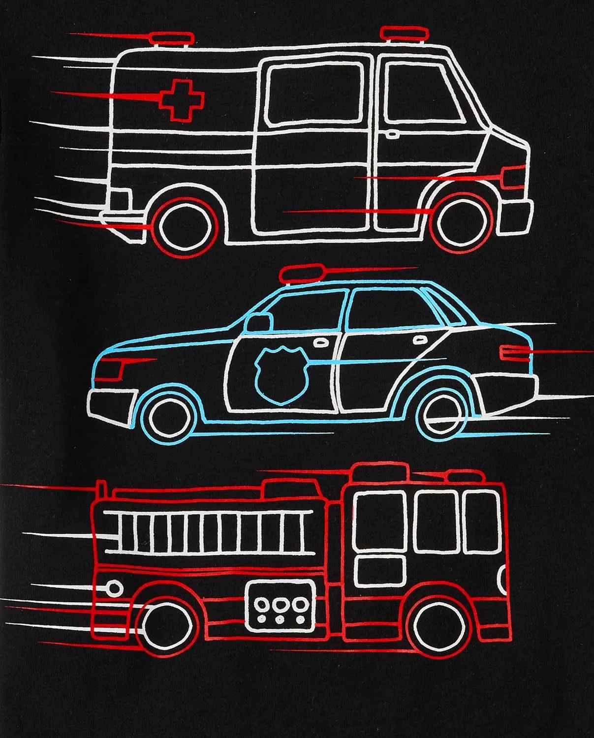 The Children's Place Baby and Toddler Boys' Vehicle Short Sleeve Graphic T-Shirts, Multipack