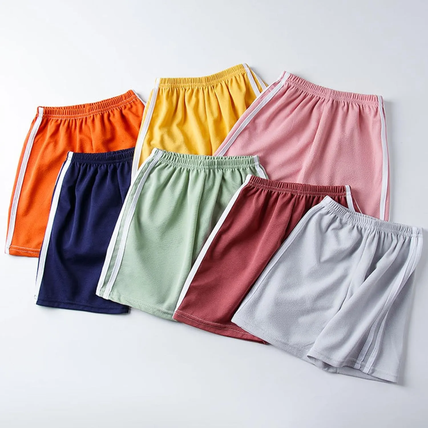 Toddler Boys Girls Active Running Shorts 3 Pack Kids Athletic Short Pants Lightweight Summer Sport Jogger Shorts