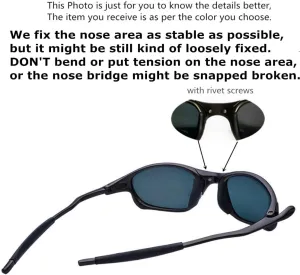 Top Sport UV400 Polarized Sunglasses Aluminum Metal Frame Riding Driving Mirror