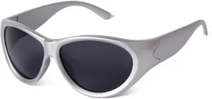 Trend Cat Eye Sport Sunglasses Men Women Rectangle Shades Lens Sun Glasses UV400