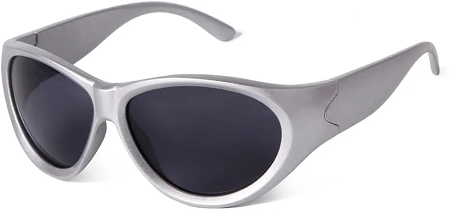 Trend Cat Eye Sport Sunglasses Men Women Rectangle Shades Lens Sun Glasses UV400