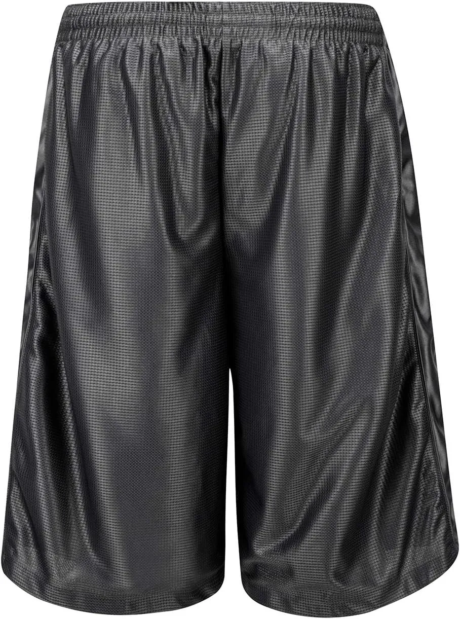 URBEX Long Men's Basketball Shorts with Pockets Athletic Running Gym Workout Sport Shorts