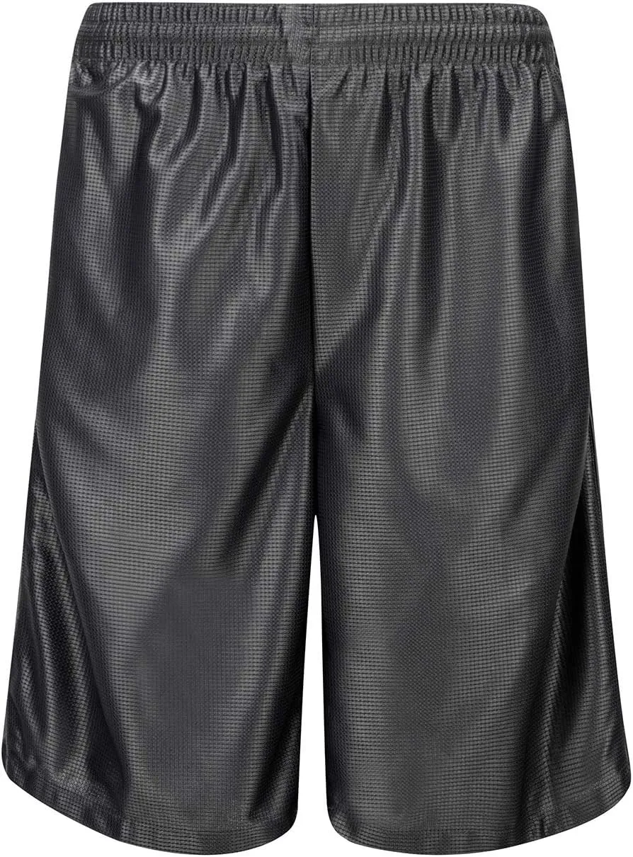 URBEX Long Men's Basketball Shorts with Pockets Athletic Running Gym Workout Sport Shorts