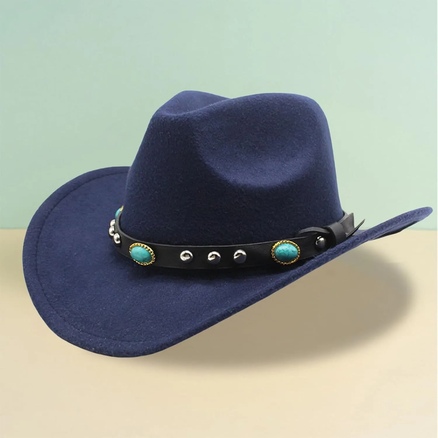 Western Cowboy Hats for Women, Cowgirl Hat with Feathers, Straw Cowboy Hat, Men Halloween Party Costume Accessory