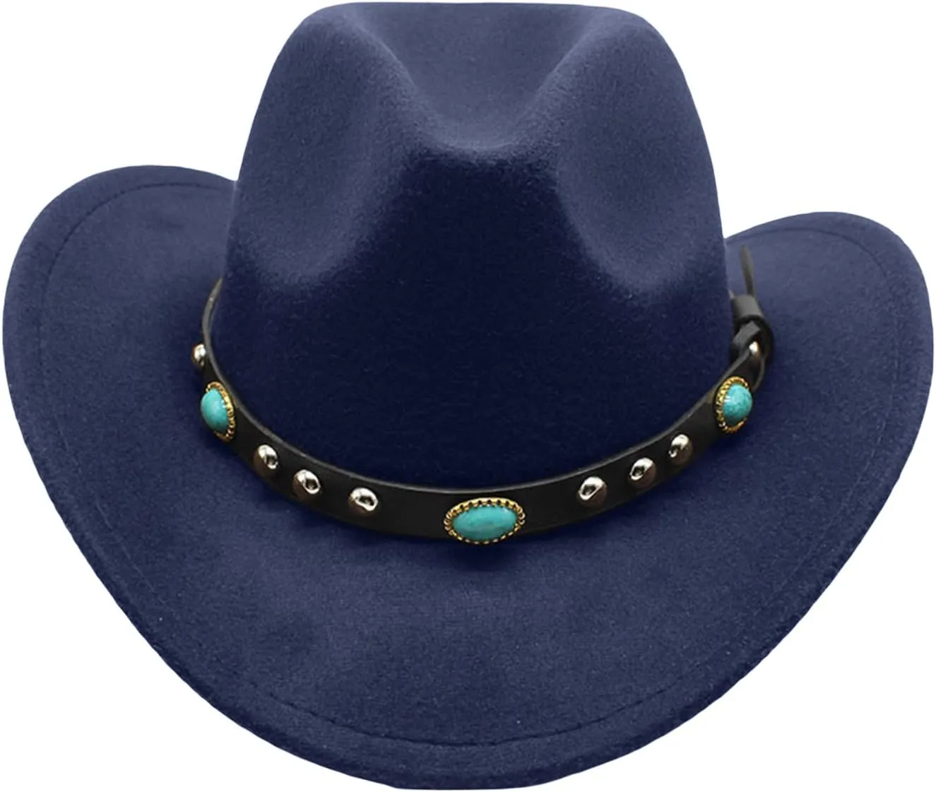 Western Cowboy Hats for Women, Cowgirl Hat with Feathers, Straw Cowboy Hat, Men Halloween Party Costume Accessory
