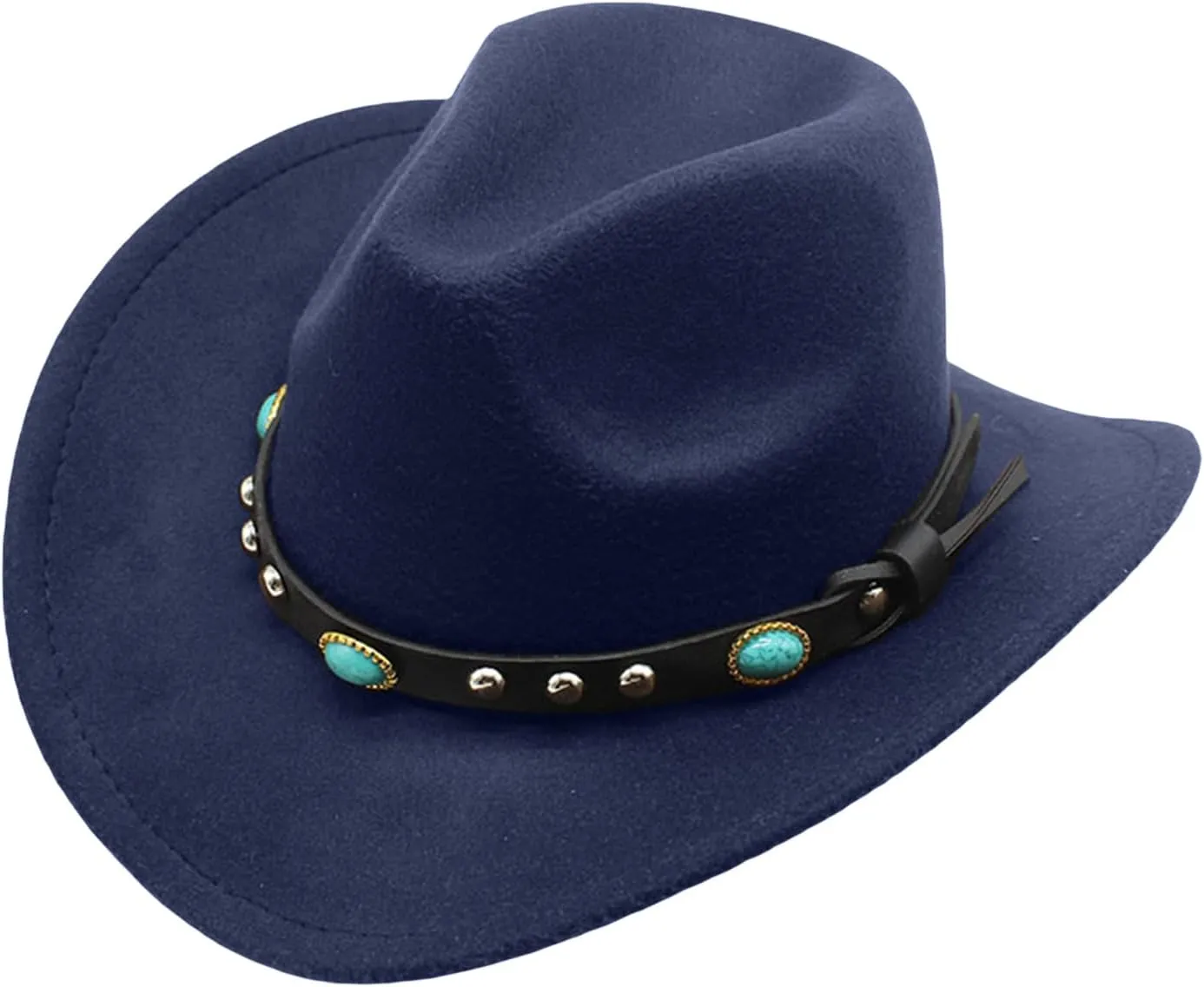 Western Cowboy Hats for Women, Cowgirl Hat with Feathers, Straw Cowboy Hat, Men Halloween Party Costume Accessory