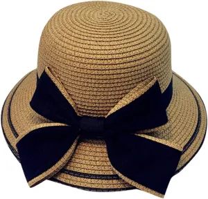Women Ladies Floppy Beach Sun Foldable Cap New Summer Wide Brim Straw Hat Bucket Cap for Beach Fishing Hiking