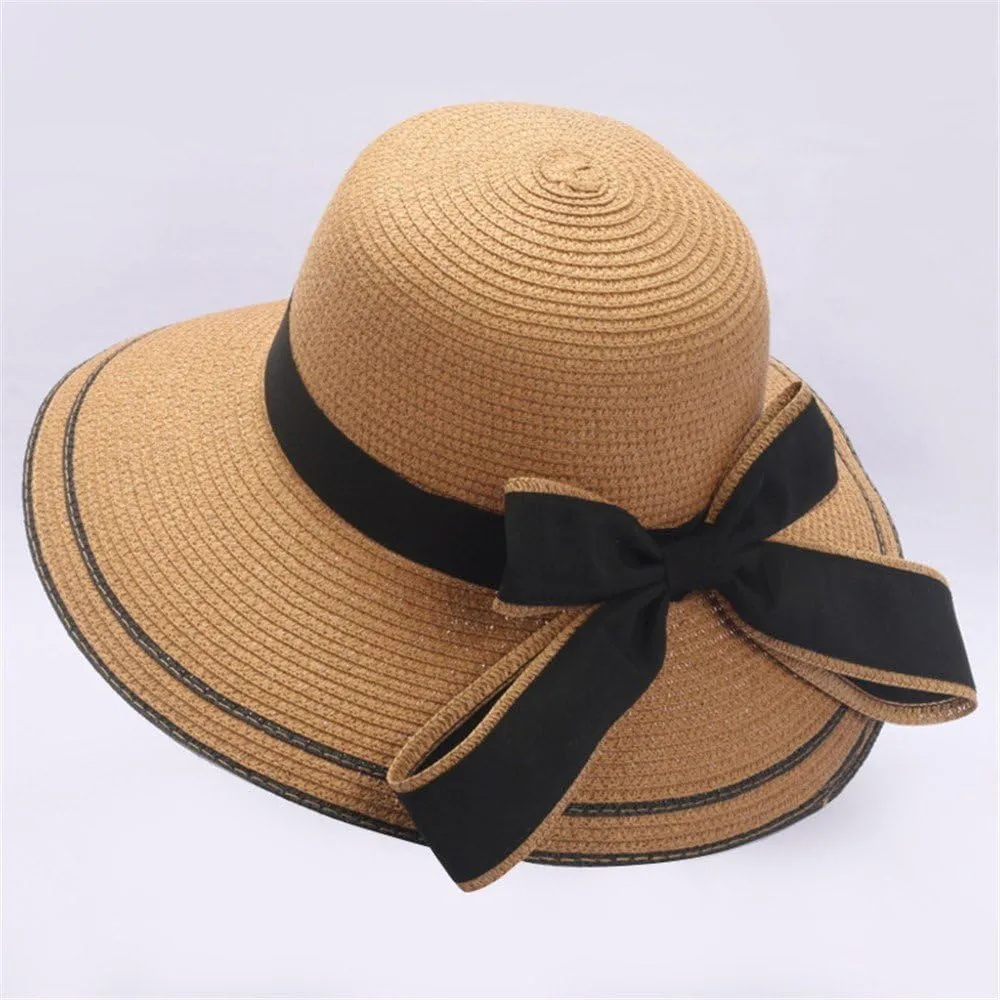 Women Packable Sun Hat Lightweight Packable Crochet Bucket Hat for Women Straw Hats for Women Hiking Hat