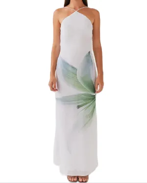 Women Sleeveless Slip Maxi Dress Floral Spaghetti Strap Bodycon Lily Dresses Backless Long Boho Sundress