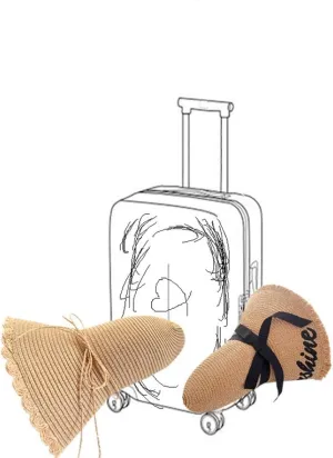 Women's Big Straw Hats, Summer Oversized Brim Sun Hats, Beach Hats, Sun Hats