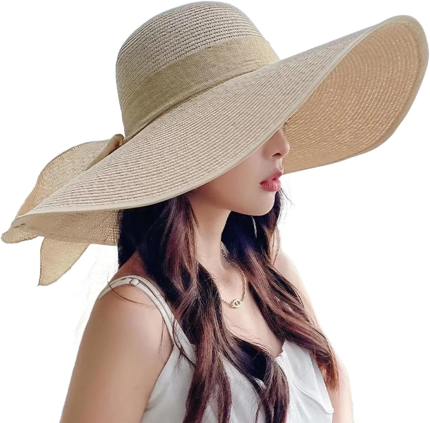 Women's Big Straw Hats, Summer Oversized Brim Sun Hats, Beach Hats, Sun Hats