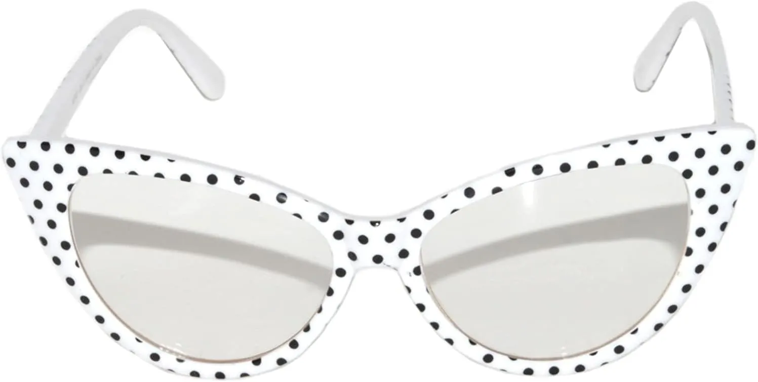 Womens Cat Eye Sunglasses Classic Vintage High Pointed Winged Retro Design UV Protection
