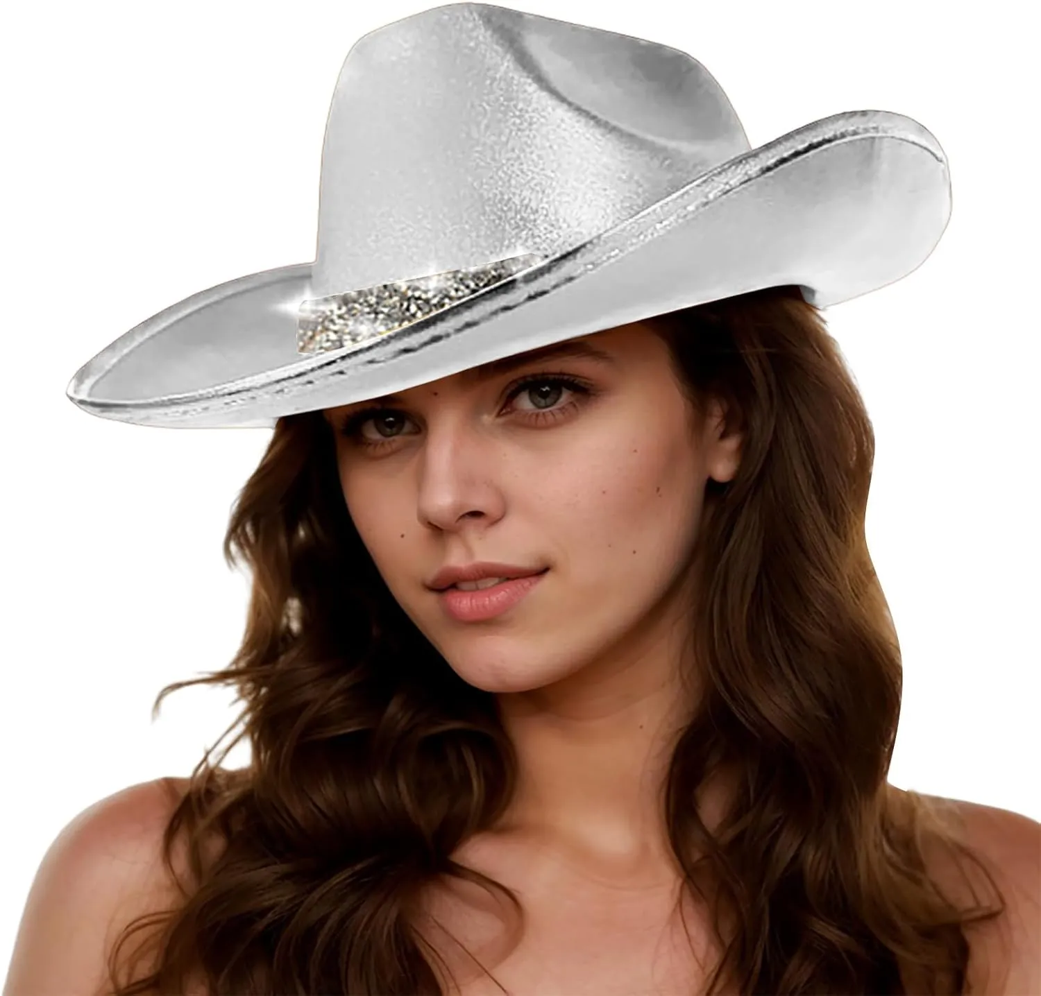 Women's Cowboy Hats Unisex Wide Brim Outdoor Sports Cap Classic 2025 Summer Trendy Y2K Beach Sun Hat