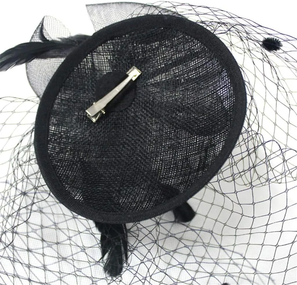 Women's Fascinators Hat Fashion Feathe Hat Cocktail Party Hat Hair Clip Headband Fascinator Wedding Tea Party Hat