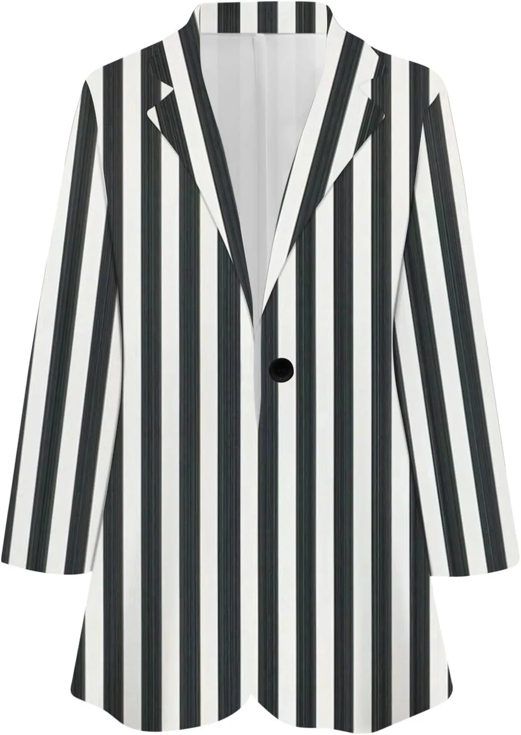 Women's Formal Trendy Long Sleeve Lightweight Blazer Jacket Plus Size,M-5XL