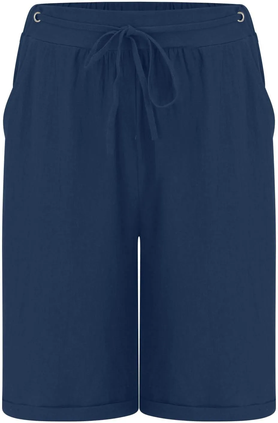Women’S Linen Shorts Summer 2025 High Waisted Elastic Waist Dressy Casual Shorts Running Athletic Shorts