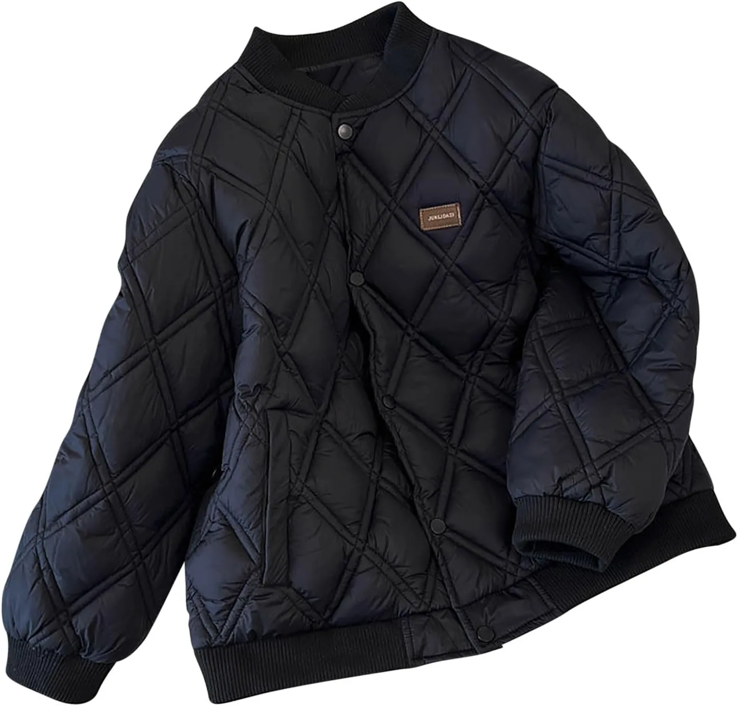 Womens Oversized Quilted Jackets Thicken Winter Coats Lightweight Puffer Jackets Padded Outerwear Warm Parkas Down Coats