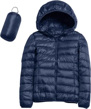 Womens Puffer Jacket Quilted Lightweight Alternative Down Coat Warm Winter Women Lightweight Waterproof Raincoat