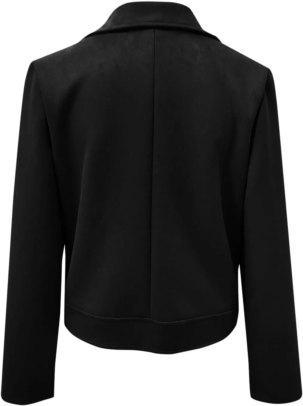 Womens Trendy Coats 2024 Fall Biker Moto Jacket Fashion Long Sleeve Zipper Short Casual Coat Streetwear Cropped Outwear