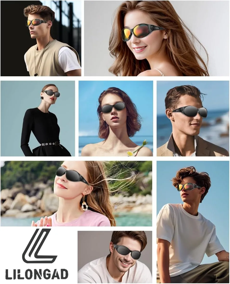Wraparound Fitover Glasses Polarized Wear Over Sunglasses for Men Women UV400 Protection Sun Glasses Driving SP3844
