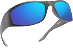 XXL Size Extra Large 150MM Wrap Around Sport Polarized Sunglasses for Big Wide Heads Men TR90 Running Cycling Glasses