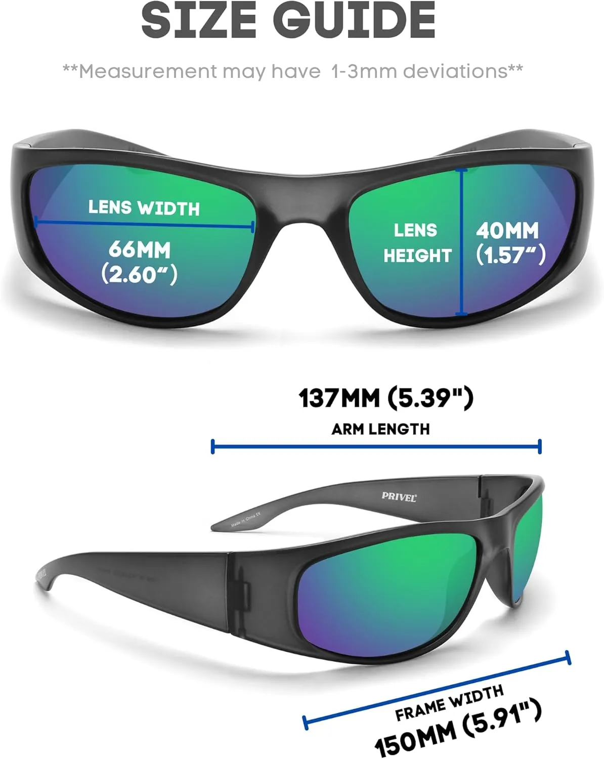 XXL Size Extra Large 150MM Wrap Around Sport Polarized Sunglasses for Big Wide Heads Men TR90 Running Cycling Glasses